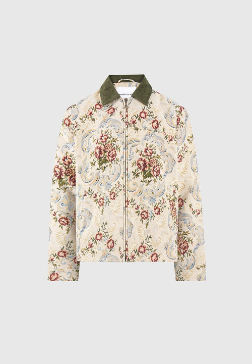 Jacquard Jacket - Beige