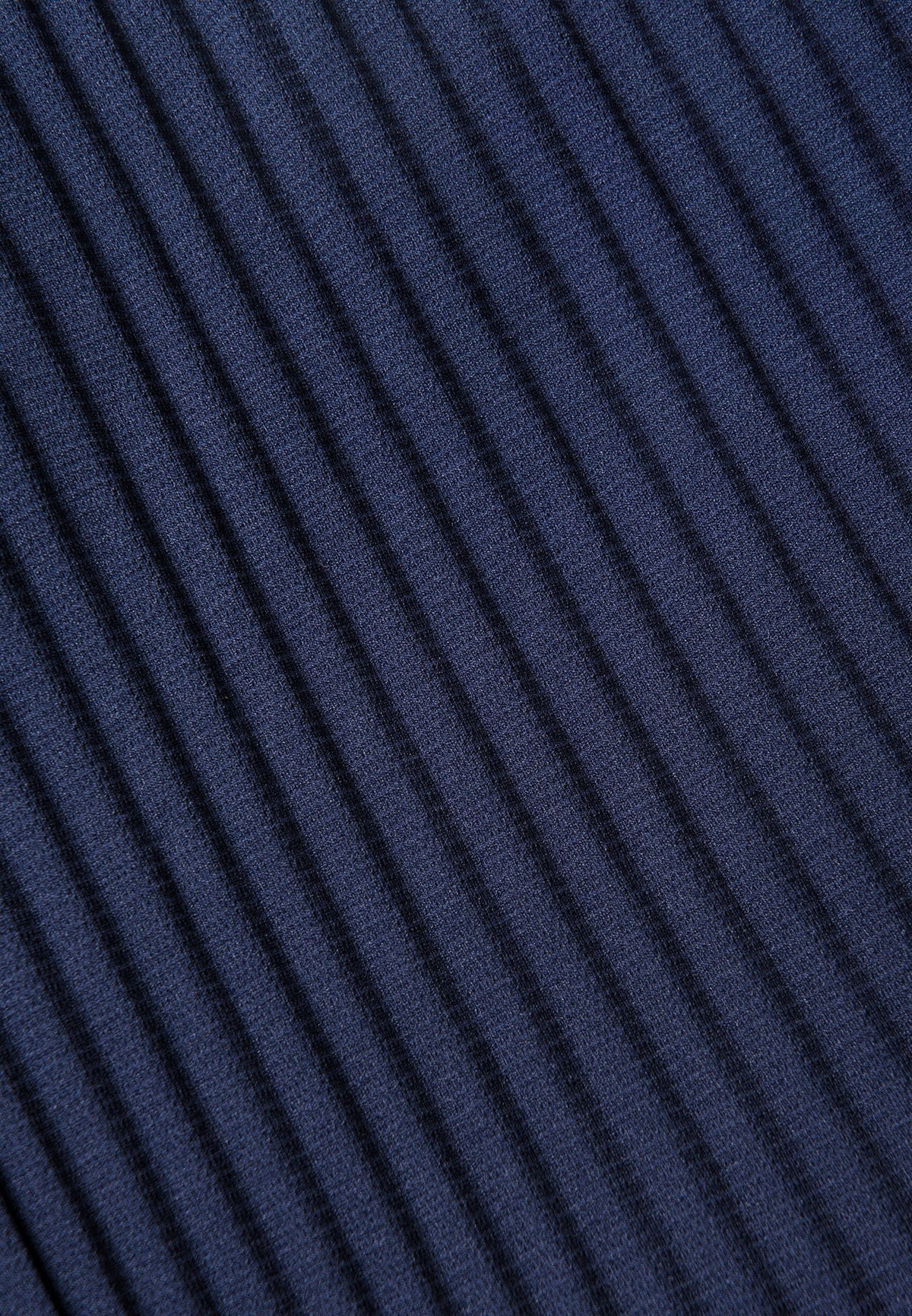 Pleated Shorts - Navy