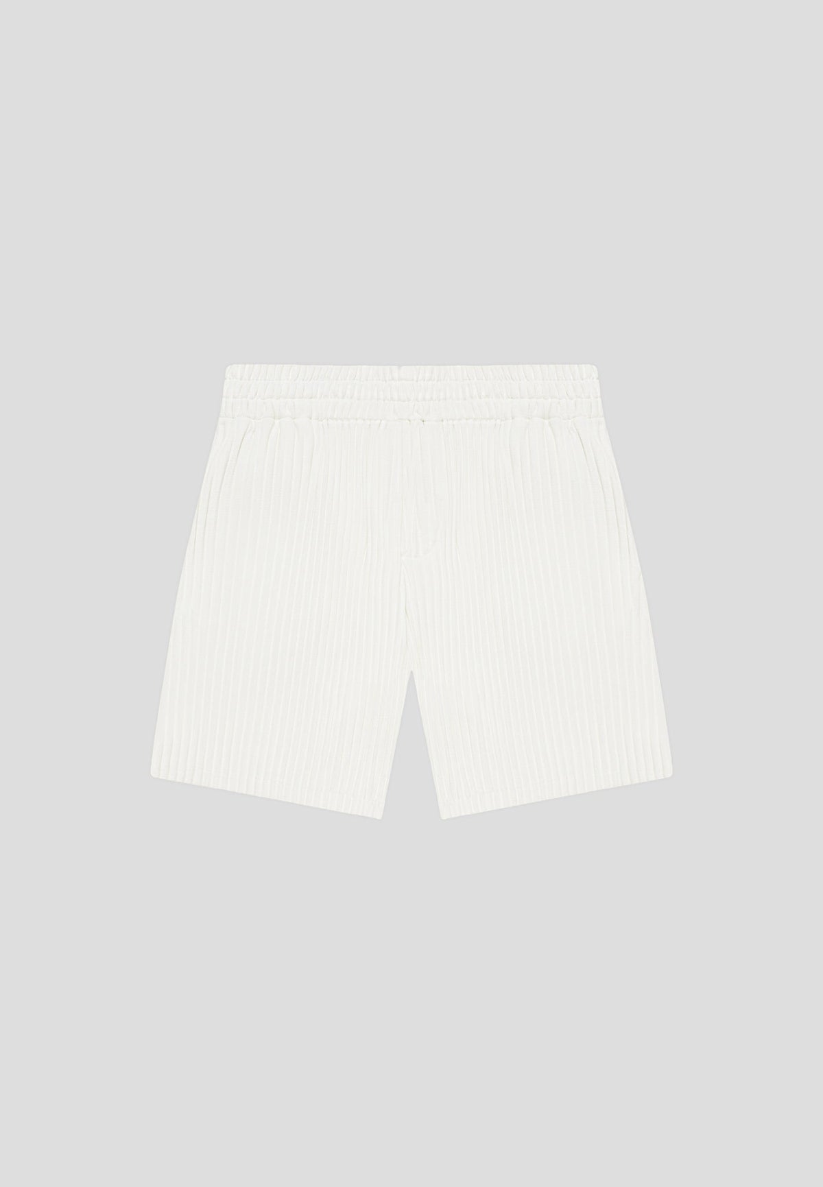 Pleated Shorts - Off White