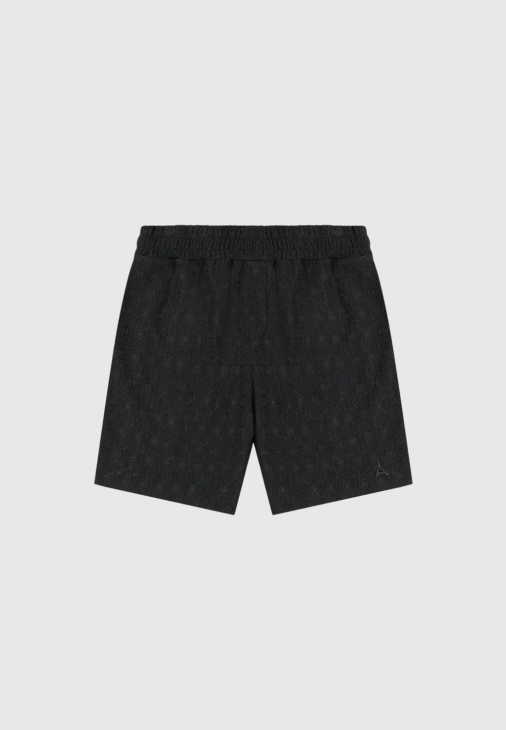 Textured Shorts - Black