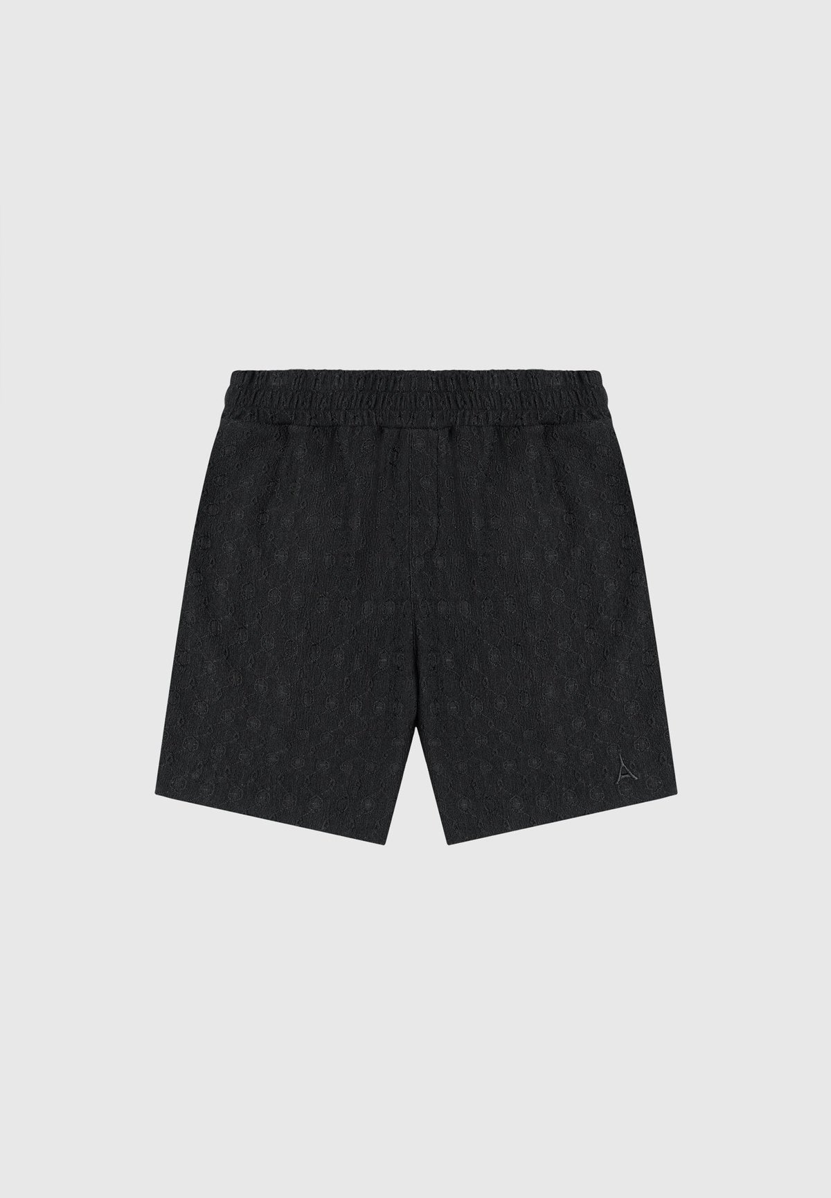 Textured Shorts - Black