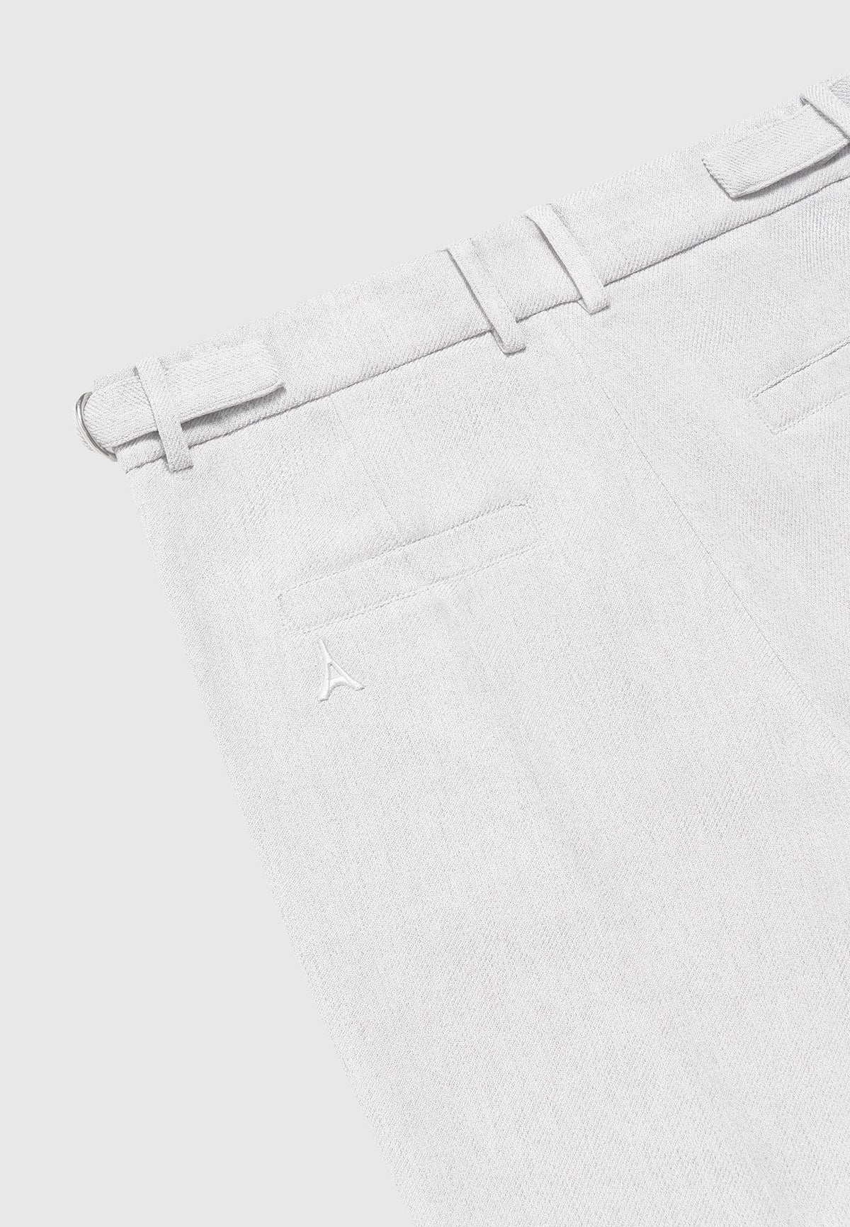 Textured Tailored Shorts - Grey